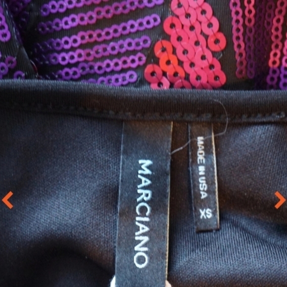 Marciano Open Back Sequin Dress‎ - Picture 4 of 4